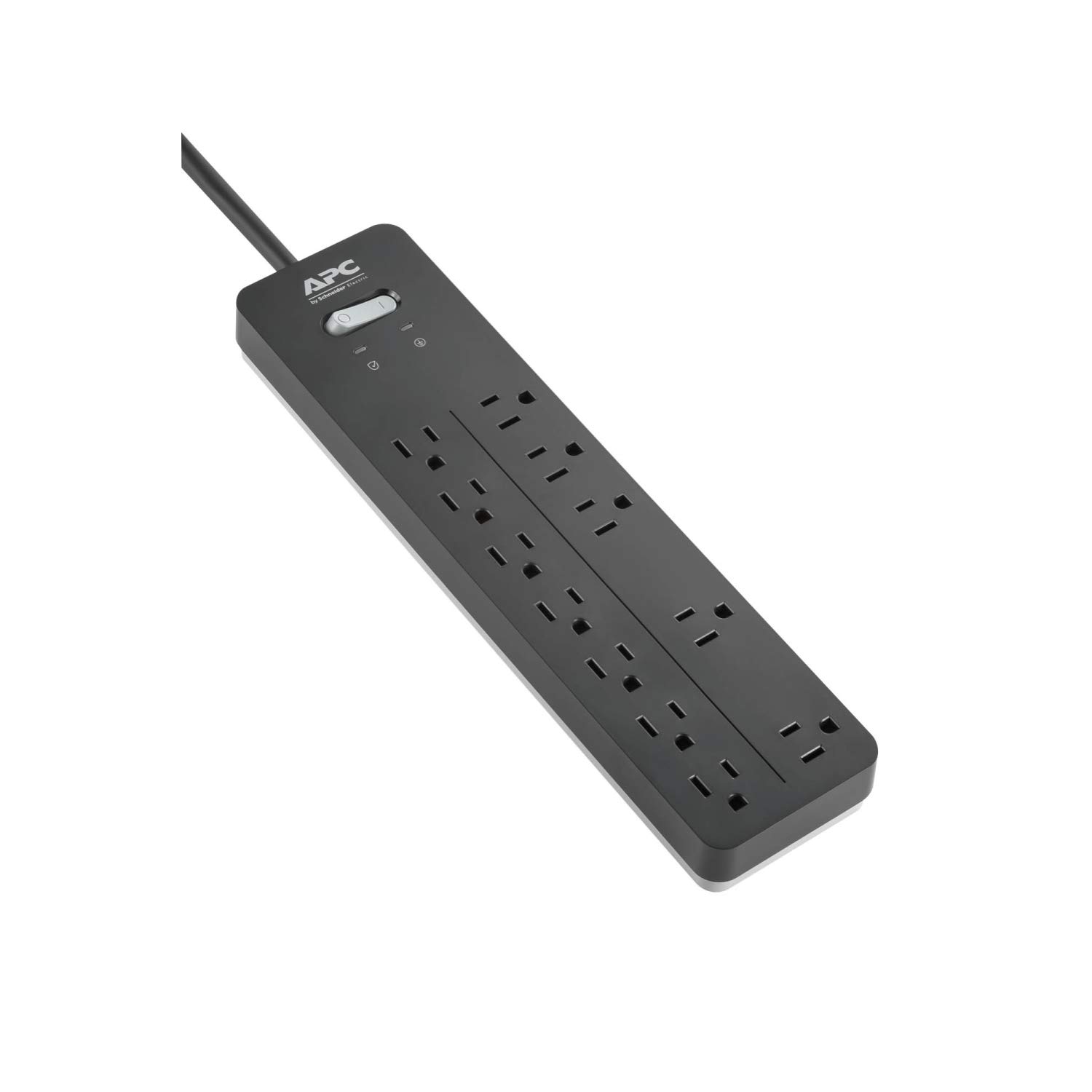 Power Strip Surge Protector APC PH12 2160 Joules Flat Plug 12 Outl | amzdealz