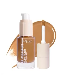 BEMT Glow Skin Filter, Ultra Luminous Finish, Enriched with Vitamin E 30 ML Caramel