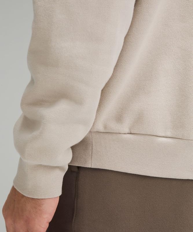 Image of Men's Poly-Cotton Warm Fleece Hoodie | Regular Fit Sweatshirt for Gym, Travel, Casual & Layering | Soft & Durable | Warm Travel for Men