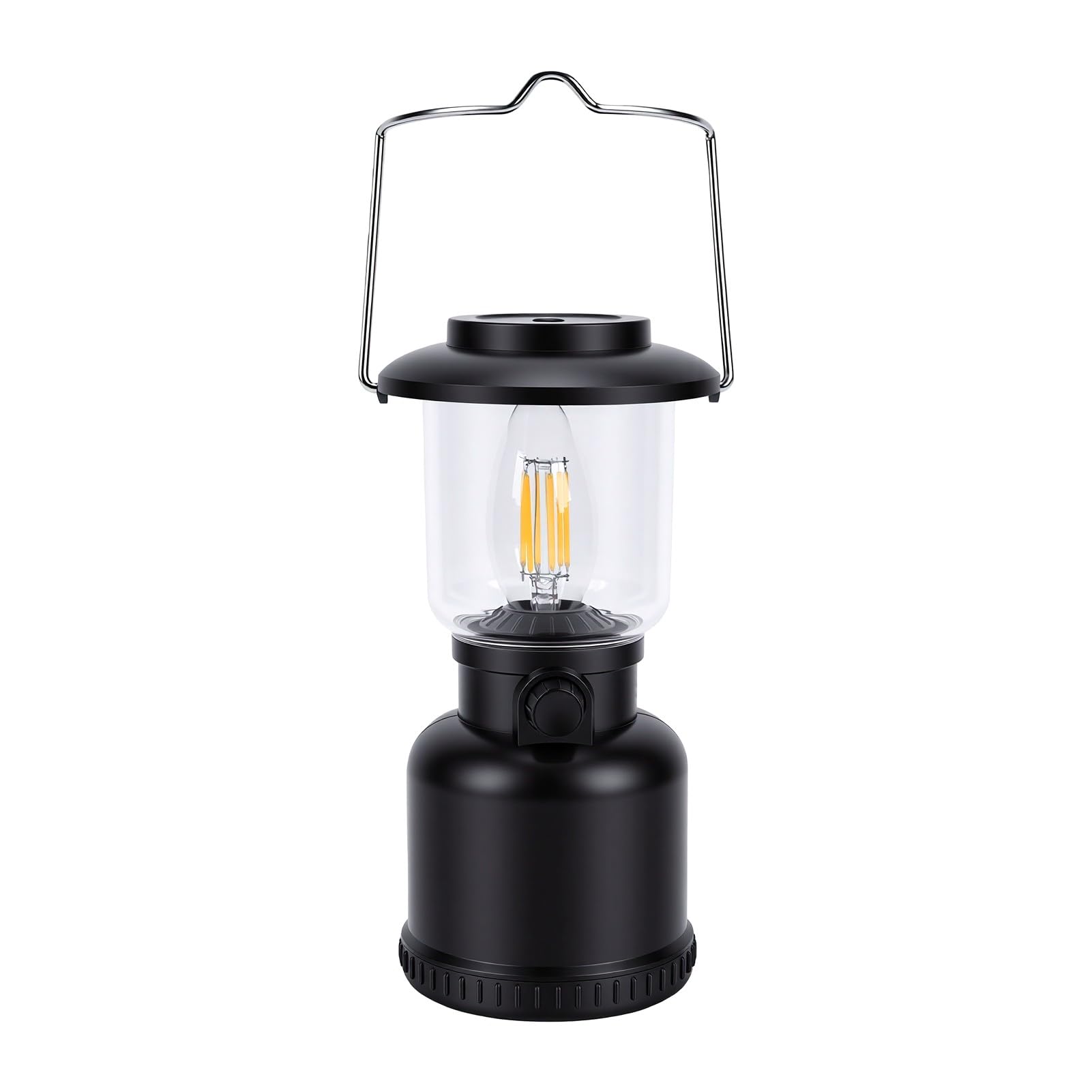 Lanterna da Campeggio a LED, Portatile Vintage con Gancio, 400