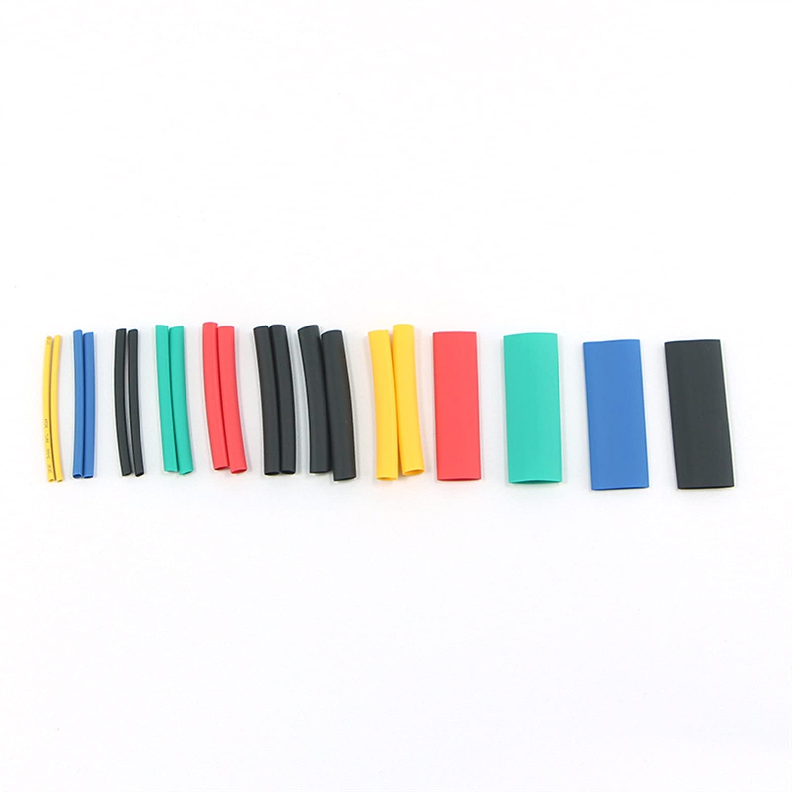Guaine termorestringenti, 328 Pezzi di Tubi connettori termorestringenti(328pcs Pouch Package)