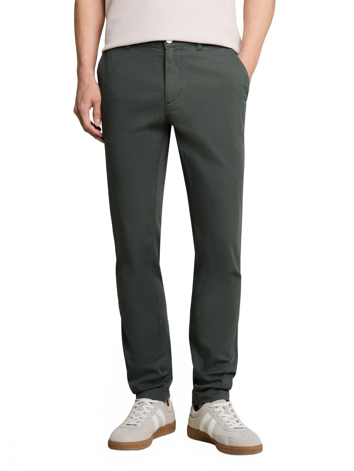 Tom Tailor Herren 1050738 Hose, 14406-Darkest Olive, 31W x 30L