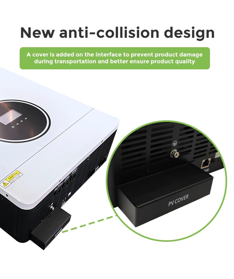 Image of 10.2 KW 48V Hybrid Solar Inverter Transformerless Technology with Monitoring (10.2 KW (48V))