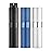 LISAPACK 8ML Atomizer Perfume Spray Bottle for Travel (3 PCS) Empty Cologne Dispenser, Portable Sprayer (Black, Silver, Blue)