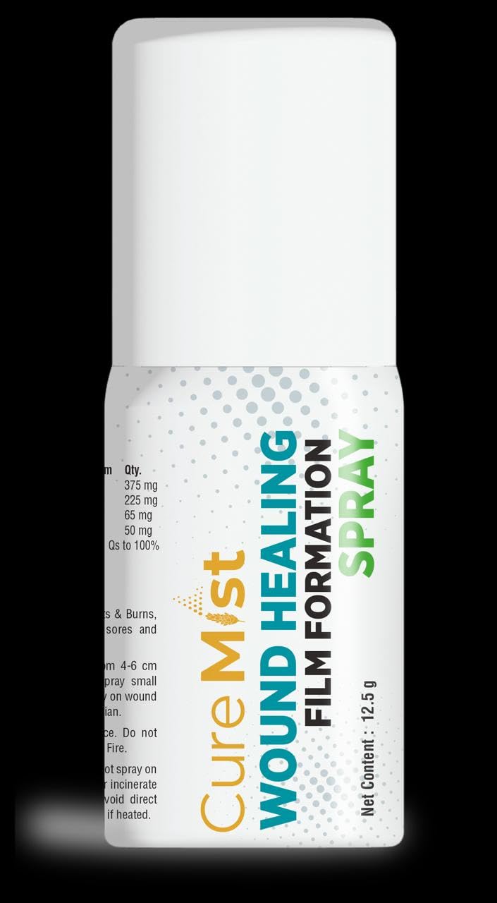 CureMist Wound Healing Film Formation Bandage Spray || Advanced Wound Care Medicament for Instant Relief to Cuts, Burns, Abrasions & Dry surgical Wounds II Reduced Scarring II Best for Sports Injuries. (B0D6KNT8NV) Amazon Price History, Amazon Price Tracker