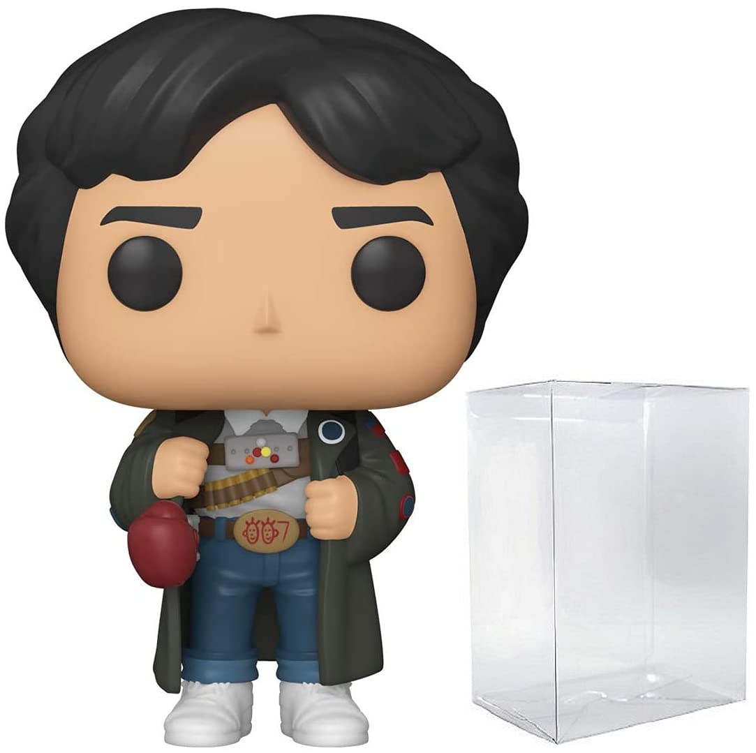 Pop The Goonies - Figura de vinilo con texto en inglés "Data with Glove Punch Funko Pop!", incluye funda protectora compatible con caja pop, multicolor, 3.75 pulgadas