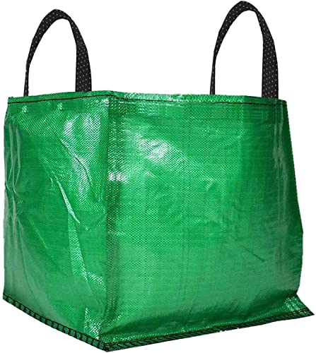SPARES2GO Heavy Duty Waste Bag Cover Sack for Garden Shredder Mulcher Chipper - 120 Litre (Pack of 1, Green)