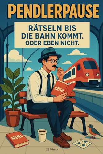 Pendlerpause - Rätseln bis die Bahn kommt. Oder eben nicht: der inoffizielle Therapiebegleiter für's tägliche Pendeln