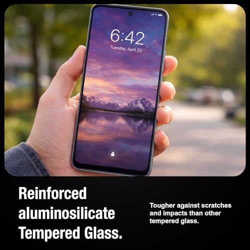 Image of Supershieldz NeoGuard HD+ Tempered Glass Screen Protector Guard for iQOO Z10x, Vivo Y31 Pro and Vivo T4X, 9H Hardness | Case-Friendly | Easy Installation Kit