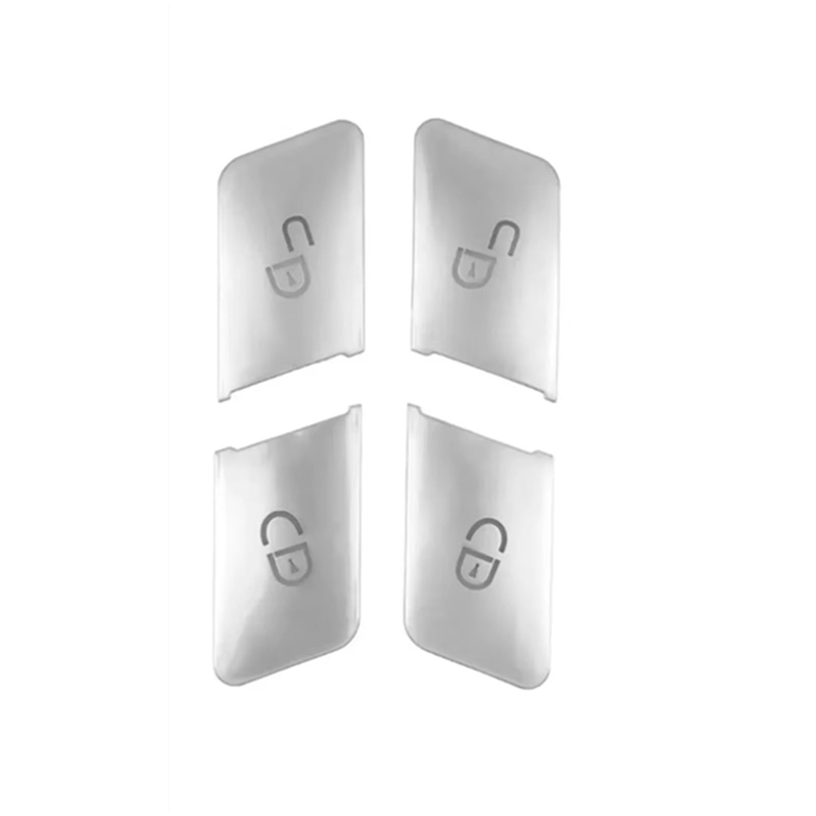 Button Stickers Compatible with Benz for A B C E GLK Class W204 W212 X204 ML for GL GLE GLS W166 W463 W156 W176 Car Door Lock Switch Button
