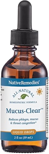 NativeRemedies - Transparente Clear 2 Pack, transparente, (Clear Single), Combopack transparente de moco, Mucus-clear Nighttime, Mucusclear Night NativeRemedies - Transparente Clear 2 Pack, transparente, (Clear Single), Combopack transparente de moco, Mucus-clear Nighttime, Mucusclear Night