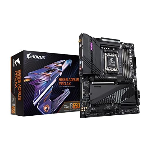 GIGABYTE B650 AORUS PRO AX (AM5/ LGA 1718/ AMD B650/ ATX/ 5-Year Warranty/ DDR5/ Quad M.2/ PCIe 5.0/Gaming Motherboard)