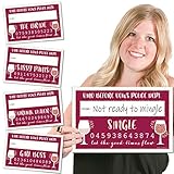 Big Dot of Happiness Vino Before Vows - Winery Bridal Shower or Bachelorette Party Mug Shots - Photo...