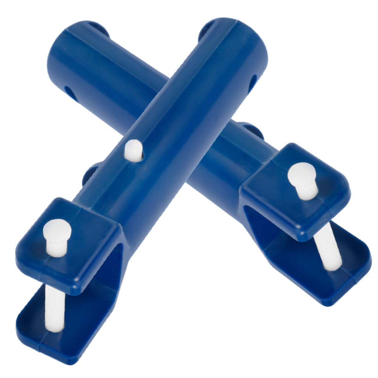 10piezas Mango De Aspiradora De Piscina Ergonómico para Limpieza De Debris Accesorio Compatible Varios Instalación Rápida y De Azul