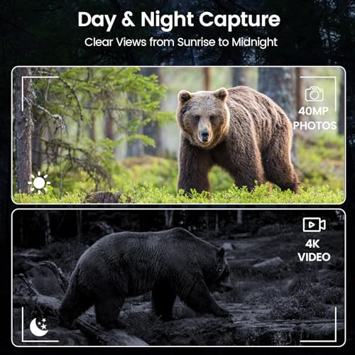 Image of VisioGear Night Vision Goggles for Adults - 4K Night Vision Binoculars with AI Color Boost Mode, Photo & Video Recording, Rechargeable Battery for Wildlife Observation, Camping & Security