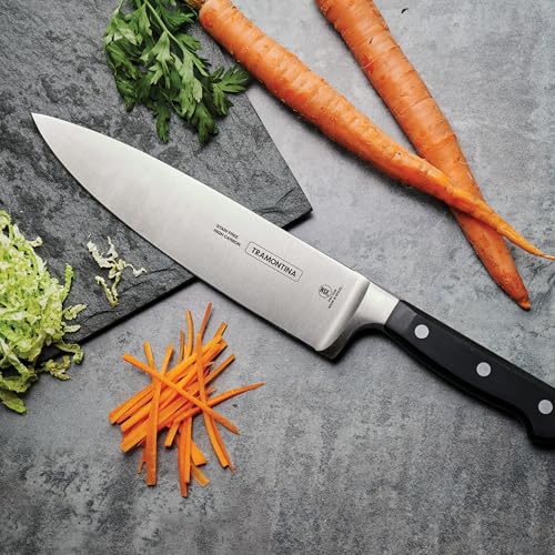 Image of Tramontina Pro Series Forged 8-Inch Chef's Knife, Stain-free High-Carbon Steel Kitchen Knives for Cooking