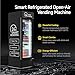 HAHA Smart AI Vending Machine with Card Reader, Combo Snack & Drink Machine, 6-Layer 252 Cans Capacity Refrigerated AI Visual Recognition & App Management US360CT (Black, AI mini)