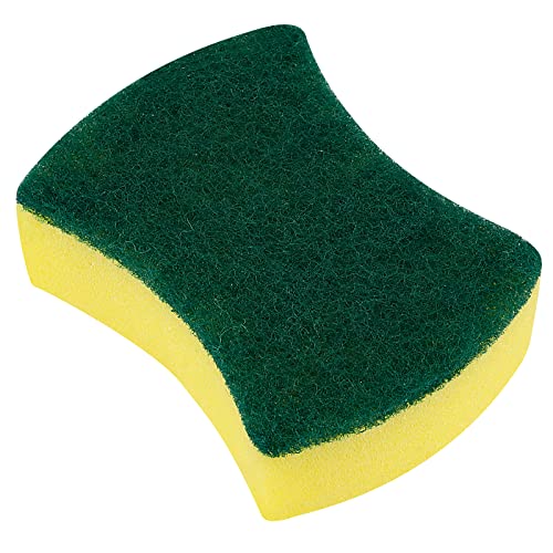 JEUIHAU 60 Pack 10x8x3cm Scrub Sponges, Dual-Sided Non Scratch Dish Sponges for Kitchen Household Cleaning - Image 4
