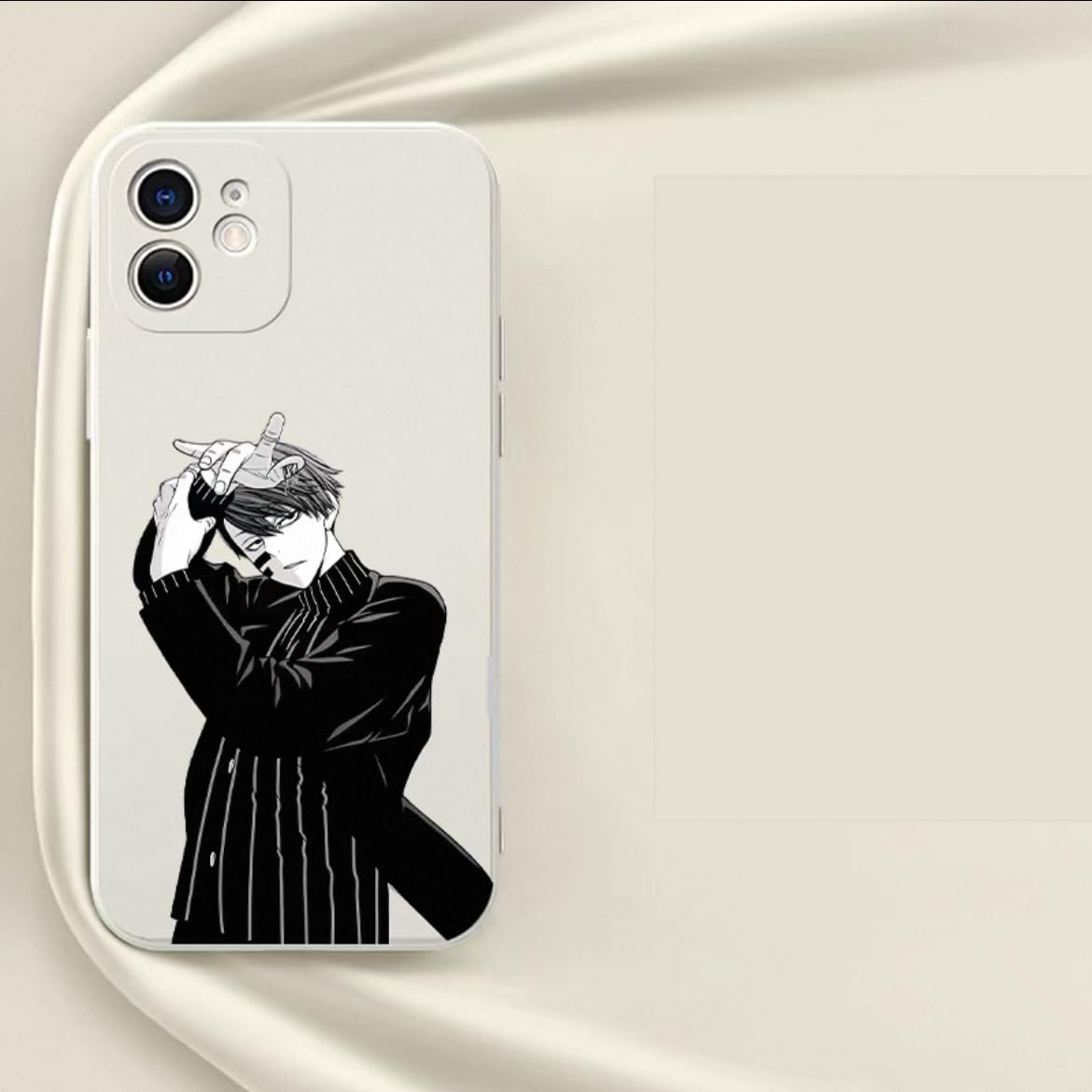 Amazon.co.jp: 桃源暗鬼 スマホケース 人気キャラ 一ノ瀬四季 無陀野