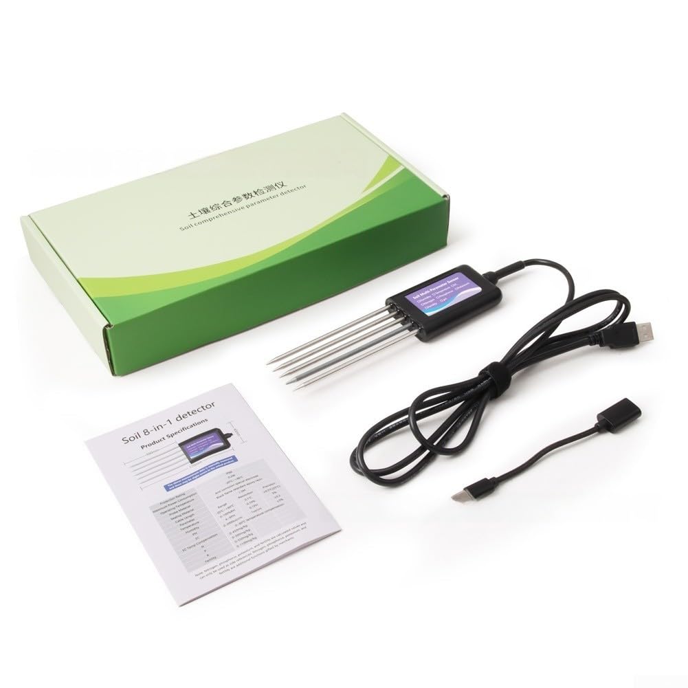 Tester multifunzionale del suolo NPK pH Temperatura Umidità Multifunzionale