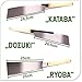 protanic 3er-Set Japansägen Handsäge Zugsäge Holzsäge (Ryoba, Kataba, Dozuki)
