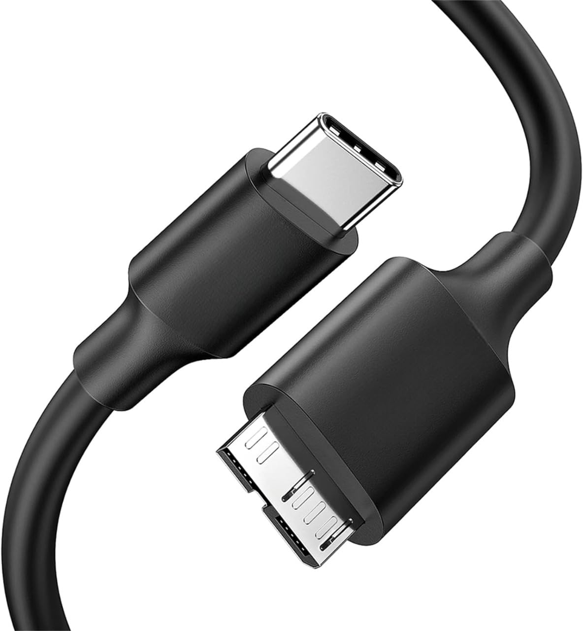 Swiztek hard Drive Cable USB C Type C to Micro-B USB 3.0, 10Gbps Fast Charging Compatible WD Elements, My Passport Seagate Expansion, Toshiba, MacBook Pro Air, Galaxy S5, Maxtor, S5/Note 3 (B0D2HTMCCT) Amazon Price History, Amazon Price Tracker