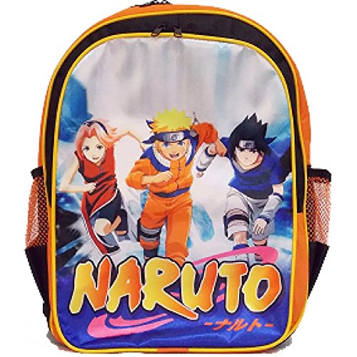 Kit Mochila Infantil Naruto Costas Tam G