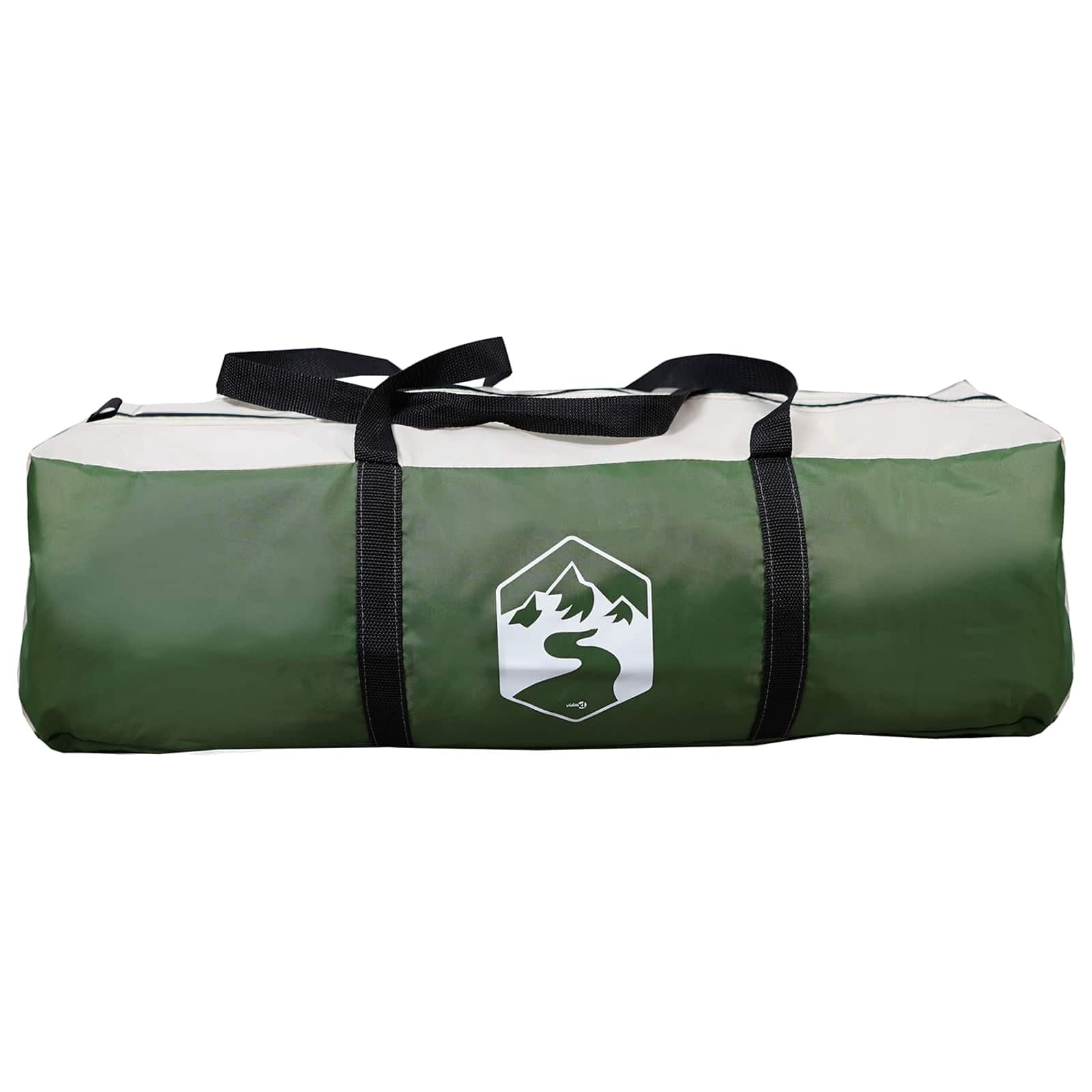 Tente de Trekking avec Housse de Pluie résistante à l'eau Vert,Tentes,42042218