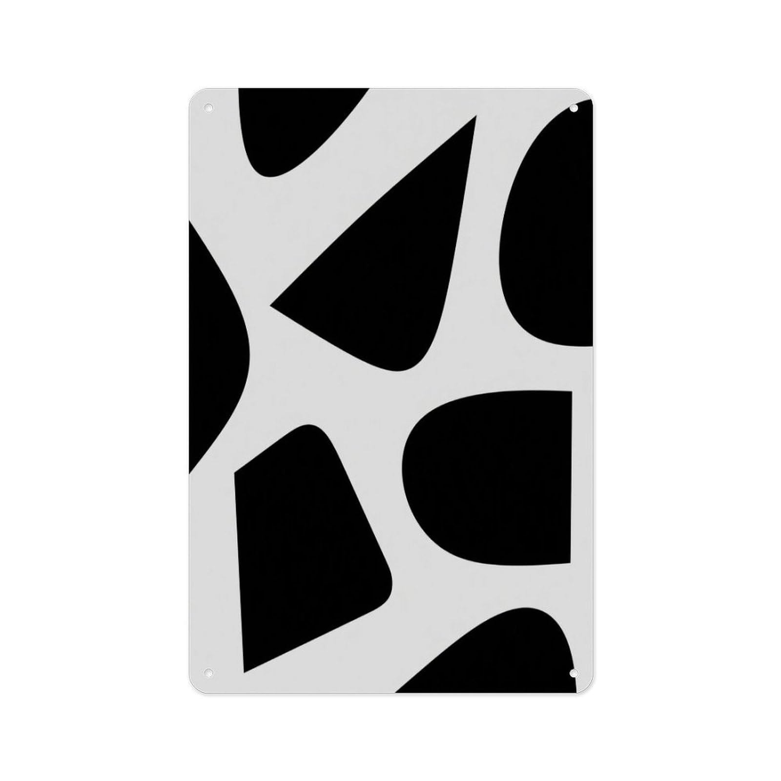 Fekiloot Style Geometry Wall Decor Metal Signs Tin Signs Poster