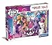 Clementoni My Little Pony Supercolor Pony-104 pezzi-Made in Italy, 4 anni, cartoni animati, puzzle animali bambini, Multicolore, Medium, 23765