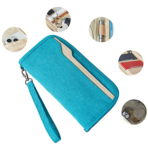 Ababuli Travel Document Organizer, Passport And Vaccine Card Holder Combo, Passport Holder With Vaccine Card Slot Rfid Blocking Travel Document Holder, Document Cover Case With Vaccine Card Holder #TOP3