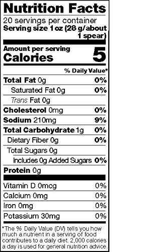 Miniatura 7 de Grillo's Pickles Hot Classic - Lanzas de pepinillo de eneldo, 32 onzas líquidas