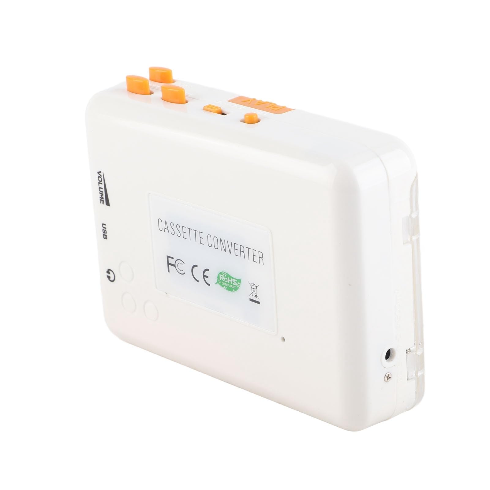 Kassettenspieler, Kassette zu MP3 Konvertierer, tragbarer Audiokassettenspieler wandelt Kassetten und Bänder über USB in MP3/CD um
