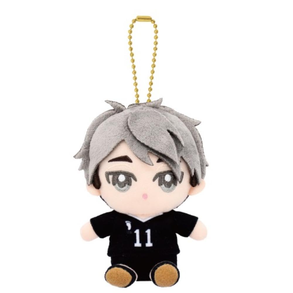 Amazon.co.jp: ハイキュー!! 宮治 Chibiぬいおすわりマスコット : おもちゃ