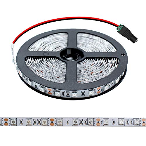 Tira de Led Ultravioleta 5m 72W 300 LEDs 12V SMD5050 miniatura 2