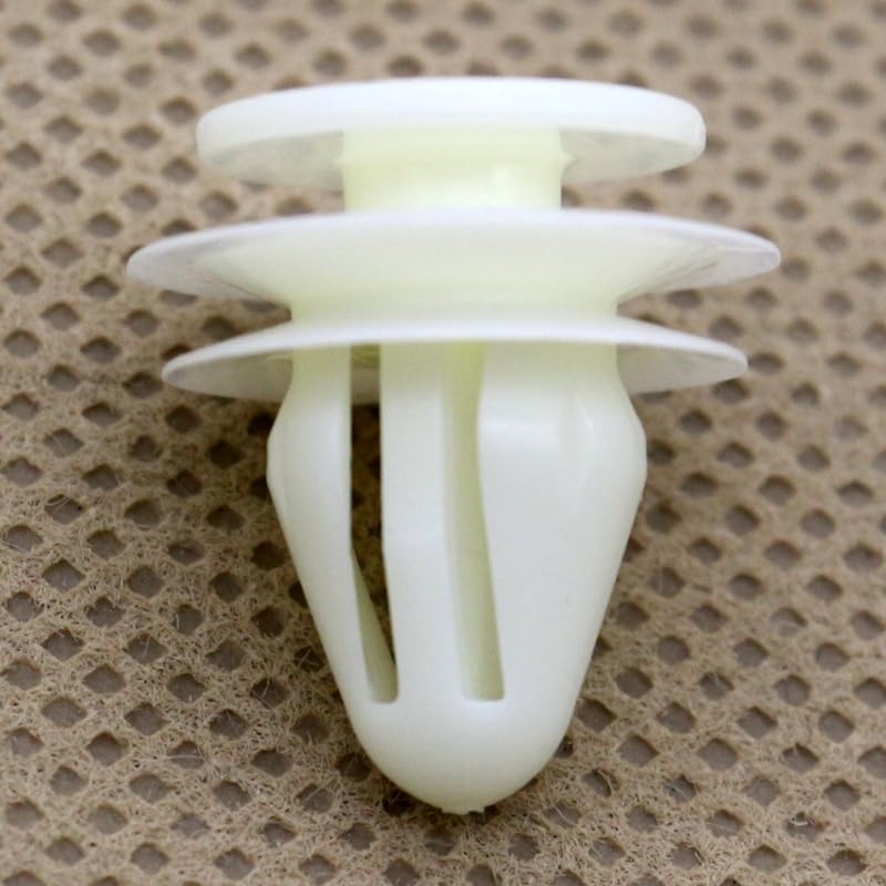 Door Trim Panel Clips Fastener Retainer Rivet 91560SZ3003 91560-SZ3-003 Fits for Honda Accord Civic CR-V Fit Odyssey Prelude S2000 Fits for Acura RL Qty 10