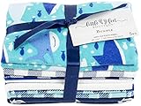 Fat Quarter ASST 5PK SEA Life