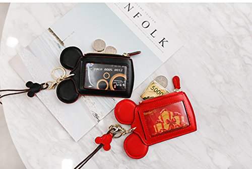 Travel Neck Pouch, Cute Small Fashion Student ID Card Case Holder Coin Wallet Purse for Women/Girls/Children3