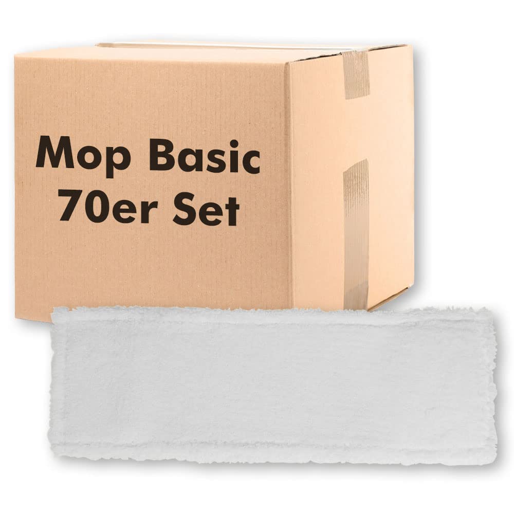 Abacus MOPP Basic 7448 - Mopa para mopa (40 cm, 70 Unidades)
