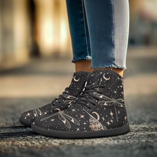 Image of Binienty Zero Drop Sole Barefoot Men's Women's PU Leather Flat Minimalist Barefoot Sneakers Athletic Shoes Waterproof