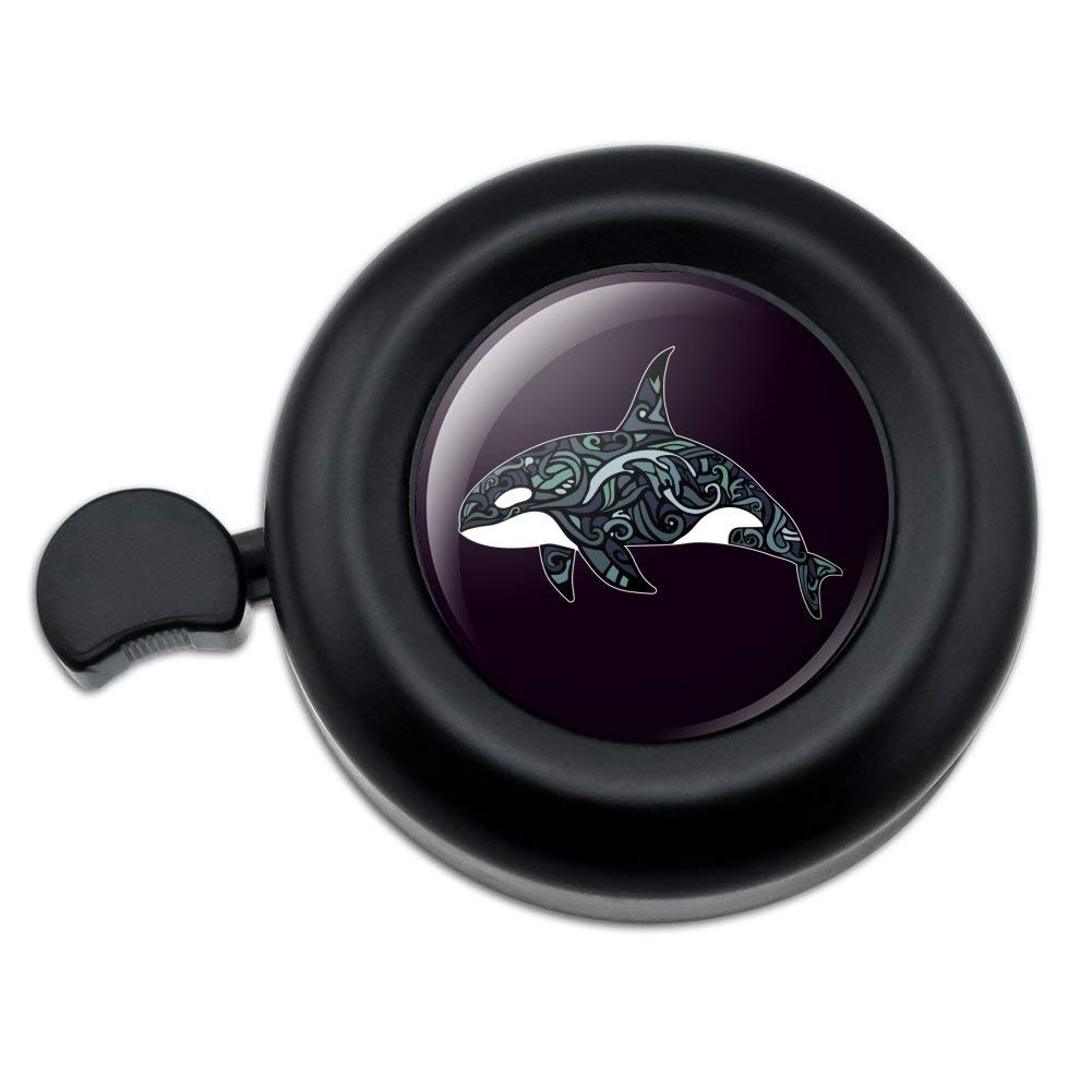 GRAPHICS & MORE Killer Whale Orca with Waves Bicycle Handlebar Bike Bell