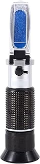 Antifreeze Refractometer, Glycol Refractometer Car Antifreeze Battery Acid Engine Coolant Tester Tool RHA-503ATC for Automobile Antifreeze System