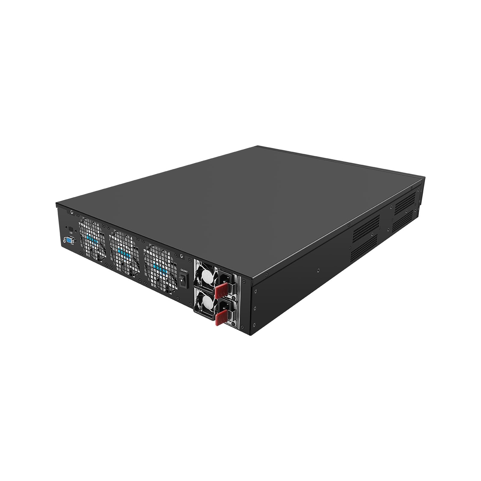 2U Firewall Appliance XEON Server with IPMI, Dual Hot Swappable Power, PFSense, Mikrotik, OPNsense, VPN, 2 x E5 2699 V4, RJ70, C612, 8 x LAN, 4 x SFP+ 10GbE, 128G RAM, 256G SSD