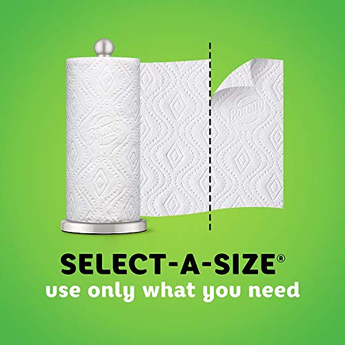 Bounty Select-a-Size Paper Towels, White, 12 Huge Rolls = 26 Regular Rolls