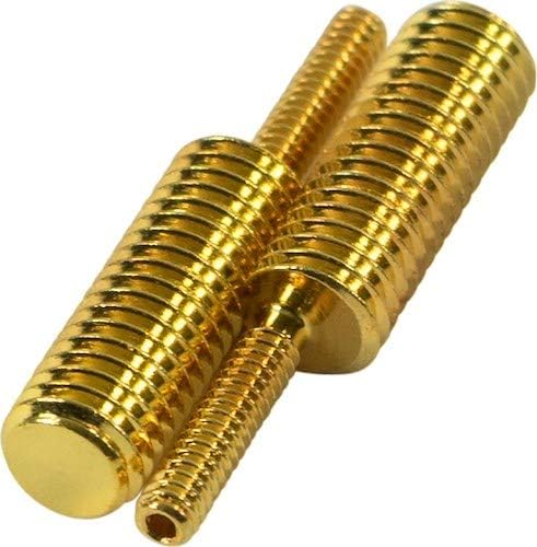 Kluson USA Offset Conversion Post Set For Samick Tune-O-Matic Bridges Gold