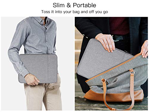 10 Inch Waterproof Tablet Sleeve Case For Samsung Galaxy Tab A8 A7 S5E S6 S8 10.1" 10.5", Lenovo Smart Tab P11 10 M10 P10 10.1, Ipad Pro 11 10.2 9.7, Kingpad Sa10 K10 Tablet Sleeve Bag, Grey #TOP6