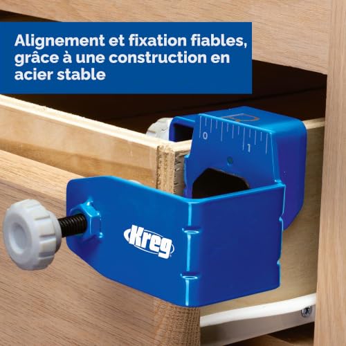 Pinces de montage de précision Kreg pour aligner les tiroirs