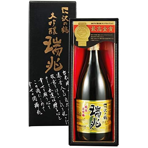 Japanese Sake - Sawanotsuru Daiginjo ZuiCho Sake 720ml Alc. 13.5% - Made in Japan Cover