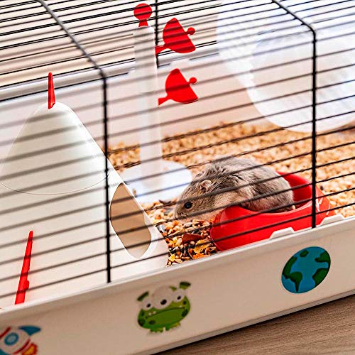 Ferplast Gabbia per Criceti CRICETI 9 SPACE