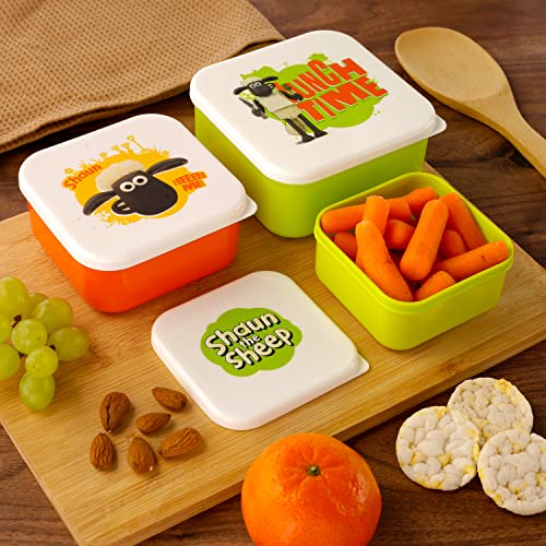 Puckator LBOX30, Set di 3 Contenitori per Alimenti...